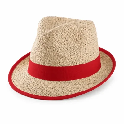 Chapeau Panama Rouge Nv Modele — KT-7CFD6B23