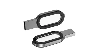 Clé- 16 Gb Acrylic Oval — KT-CD5761E8