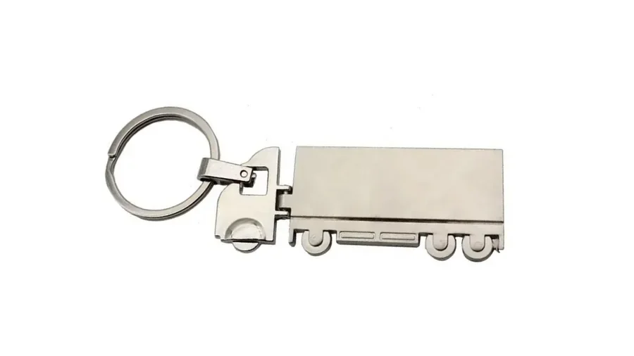 Porte Clé Metallique Camion — KT-EACE2541