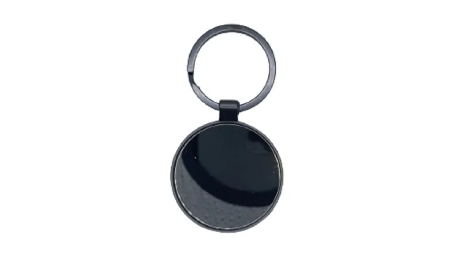 Porte Clés Metallique Miroir Rond — KT-D8CE08FC