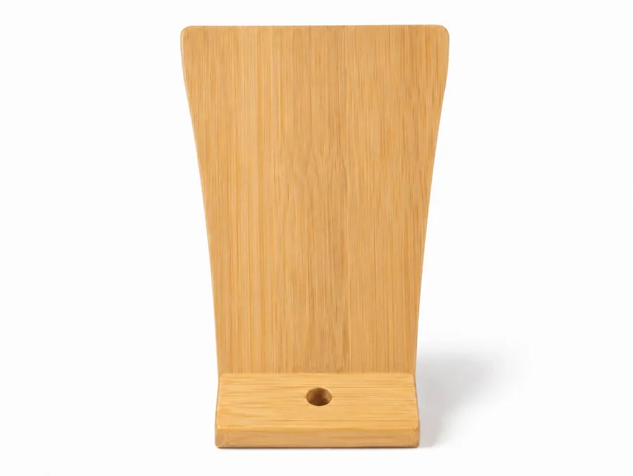 Support De Telephone En Bambou — KT-6E9C30FC